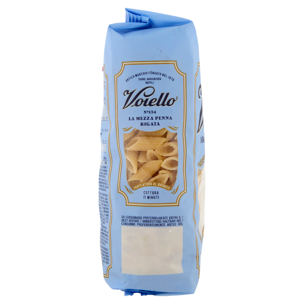 Pasta La Mezza Penna Rigata N.154 100% Grano Italiano Voiello - Foto 2