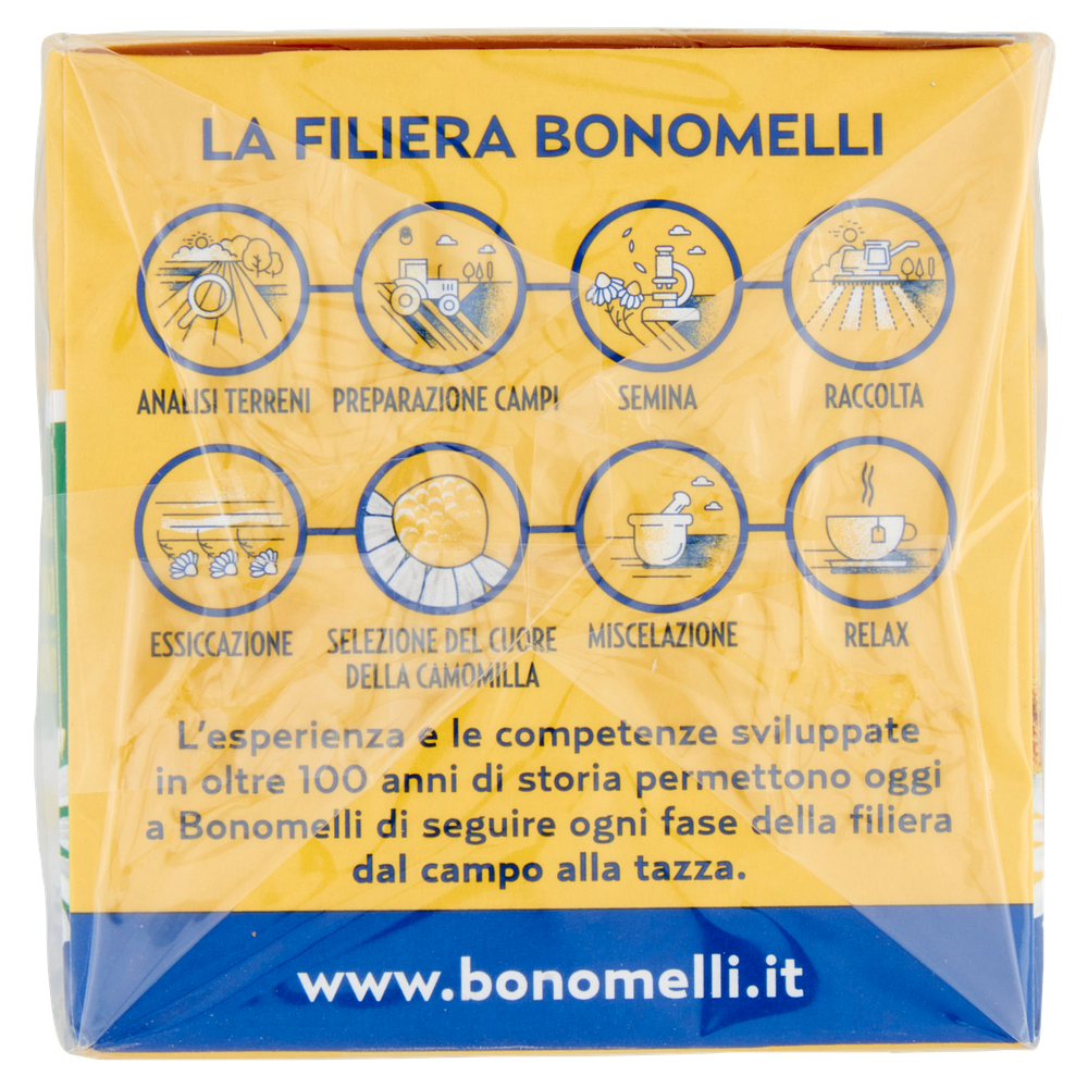 Camomilla Setacciata Bonomelli, Conf.18 Filtri