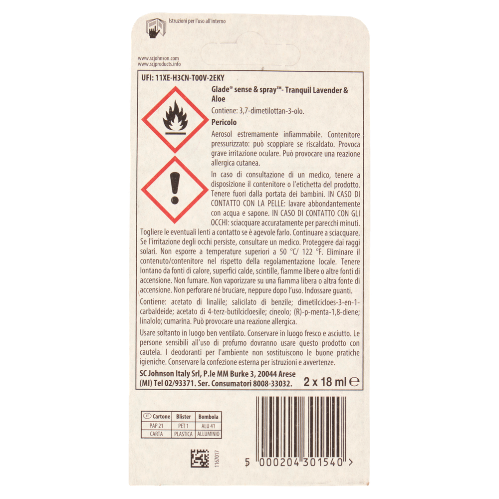 Ricarica Per Deodorante Ambiente Elettrico Lavanda Glade Sense & Spray - Foto 3