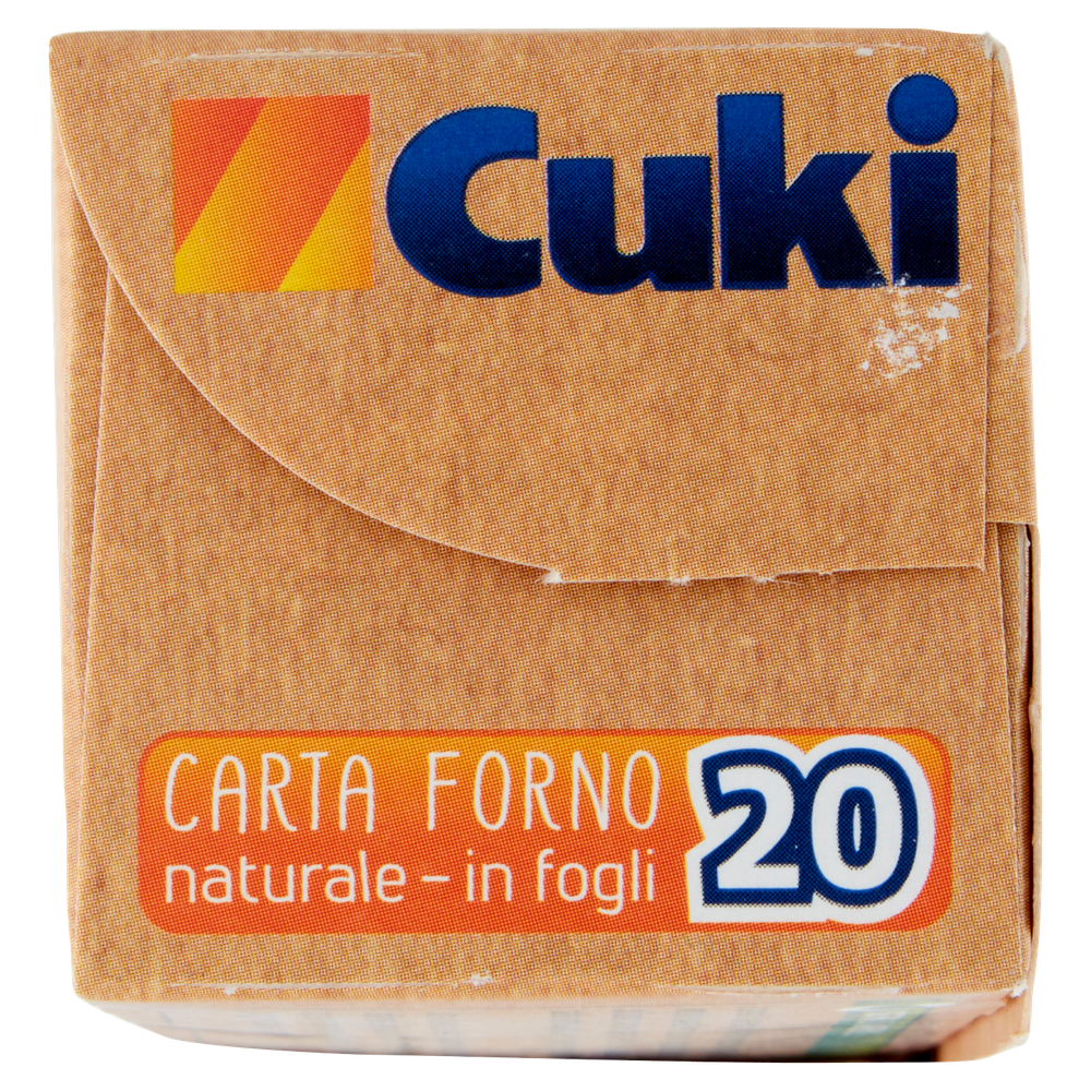 Carta Forno Naturale In Fogli 33x38 Cuki,Conf. Da 20 Fogli - Foto 2