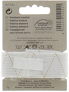 Elastico Lavabile Largo Bianco Mm.25 X Mt.1 Prym - Foto 2