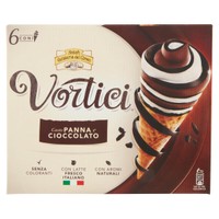 Cono Vortici Panna E Cioccolato Conf . Da 6 Cono Vortici Panna E Cioccolato Conf . Da 6