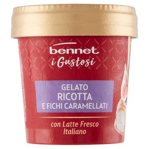 Monoporzione Gelato Ricotta E Fichi Caramellati Bennet