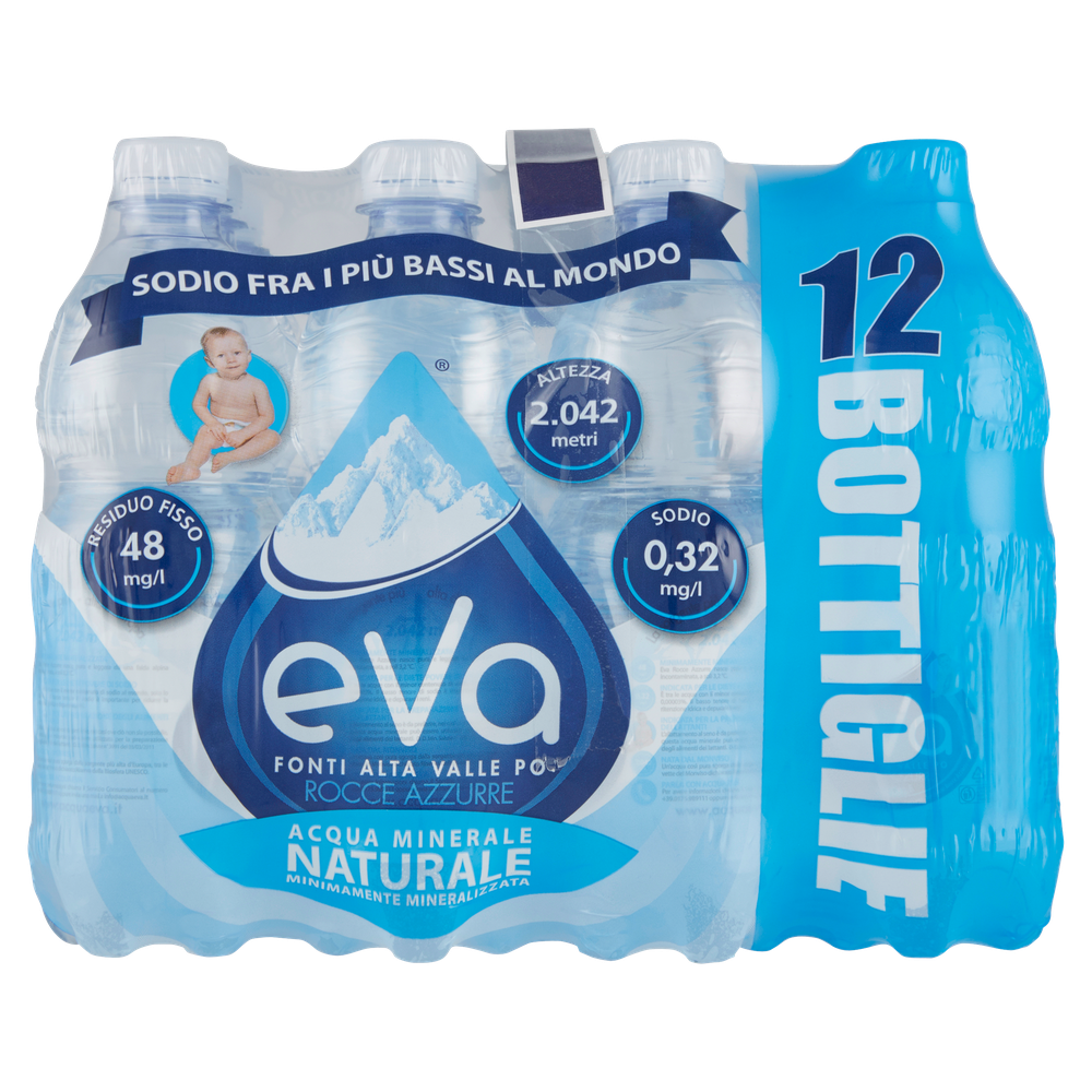 Acqua Naturale Eva 12 Da L.0,5 - Foto 1