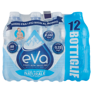 Acqua Naturale Eva 12 Da L.0,5