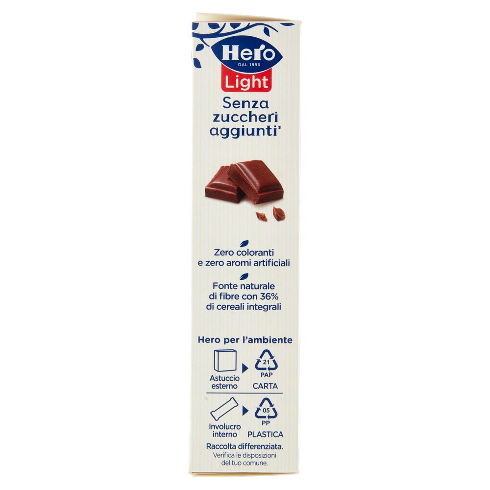 Barretta Di Cereali Al Cioccolato Light Senza Zuccheri Aggiunti Hero - Foto 2