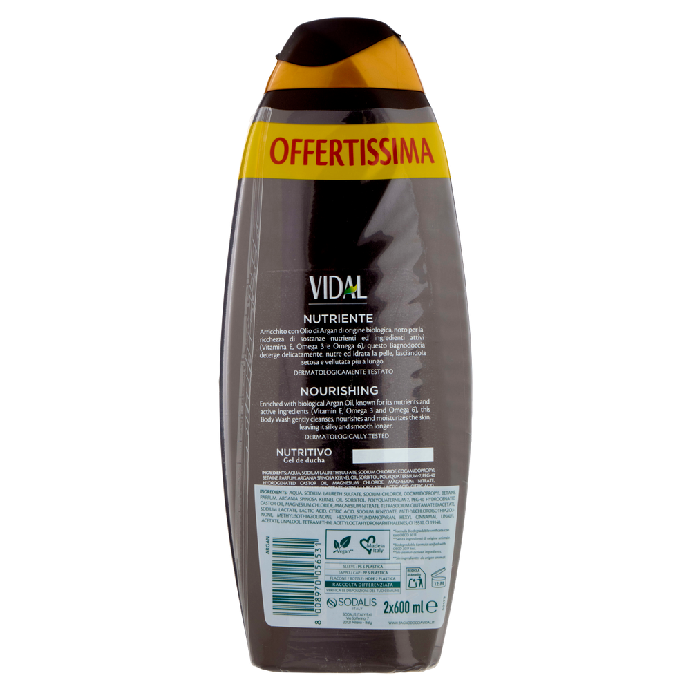 Bagno Schiuma Bipacco Argan Vidal - Foto 3