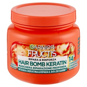 Maschera Capelli Keratine Fructis Garnier - Foto 1