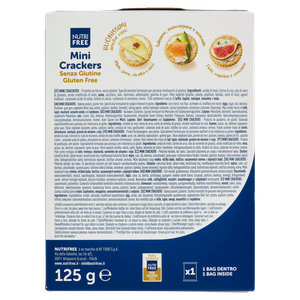 Nutrifree Mini Crackers Senza Glutine 125g - Foto 3
