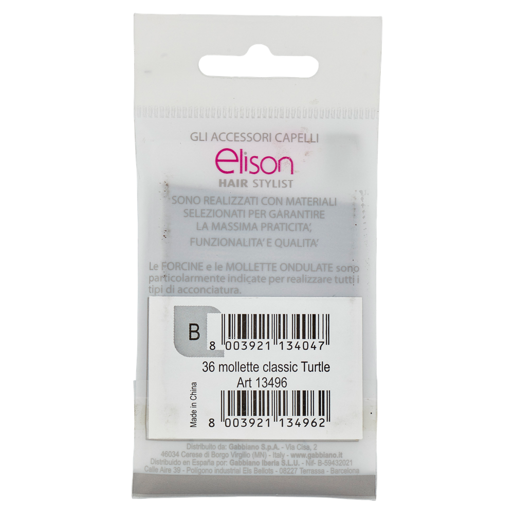 Hair Stylist Forcine Turtle 36 Pz Elison - Foto 3