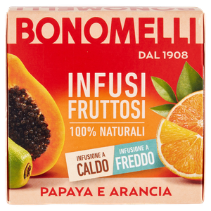 Infuso Fruttosi 100% Naturali Gusto Papaya E Arancia 12x2g Bonomelli - Foto 3