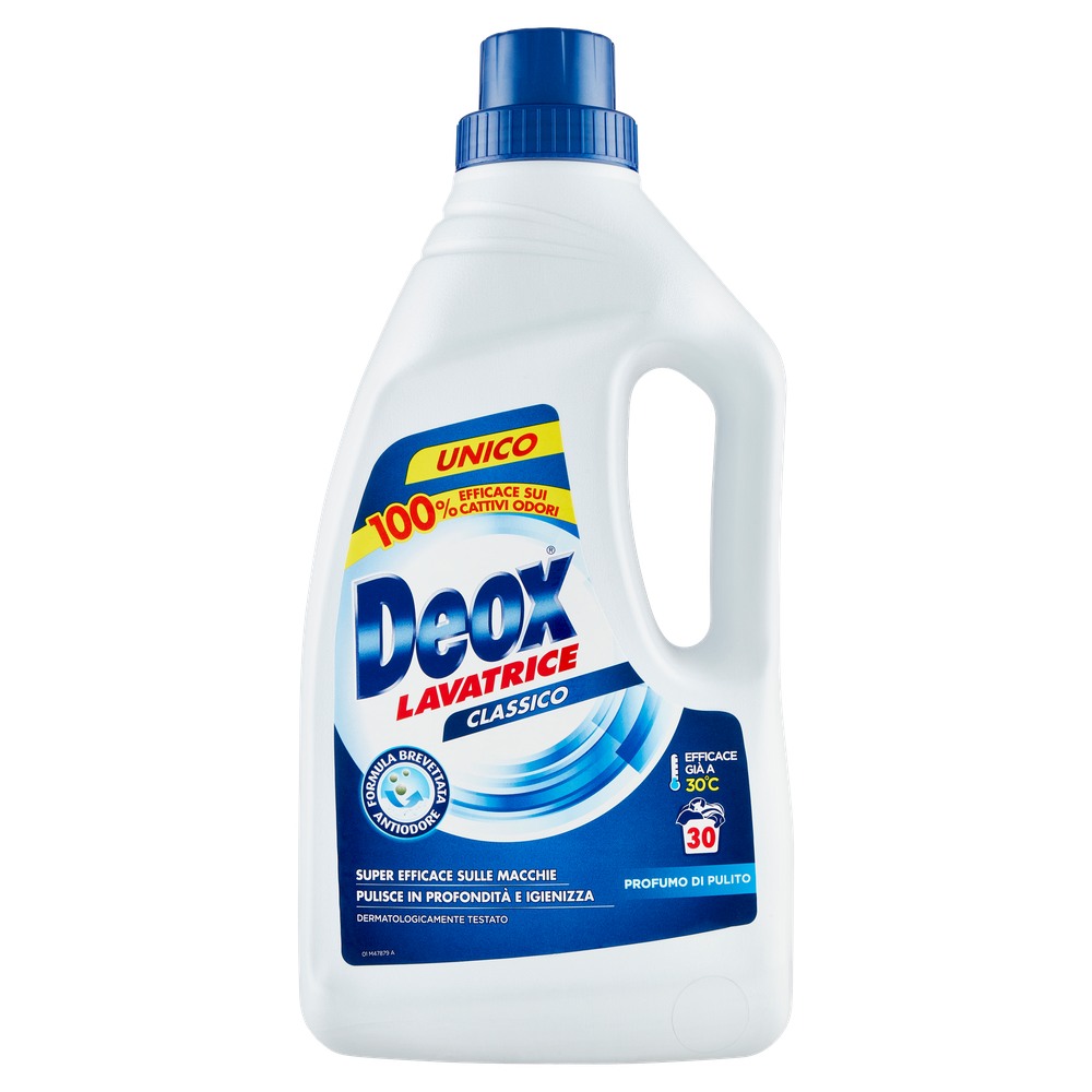Detersivo Liquido Per Lavatrice Classico 30 Lavaggi Deox - Foto 1