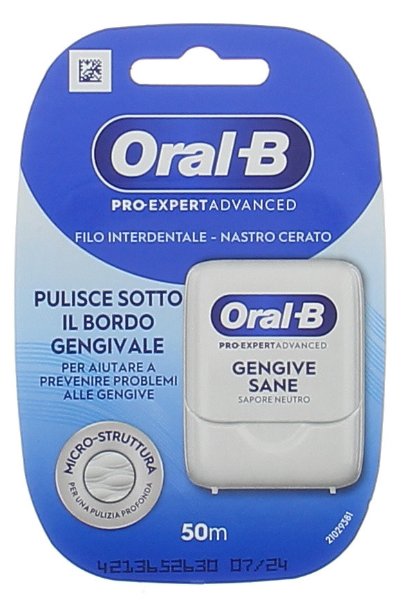 Filo Interdentale Proexpert Gengive Sane Oral B - Foto 1