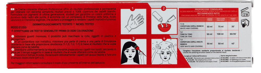 Vitalcare Crema Colorante Biondo Chiaro - Foto 3