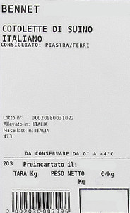 Cotoletta Suino Italiano Filiera Valore  Bennet - Foto 3