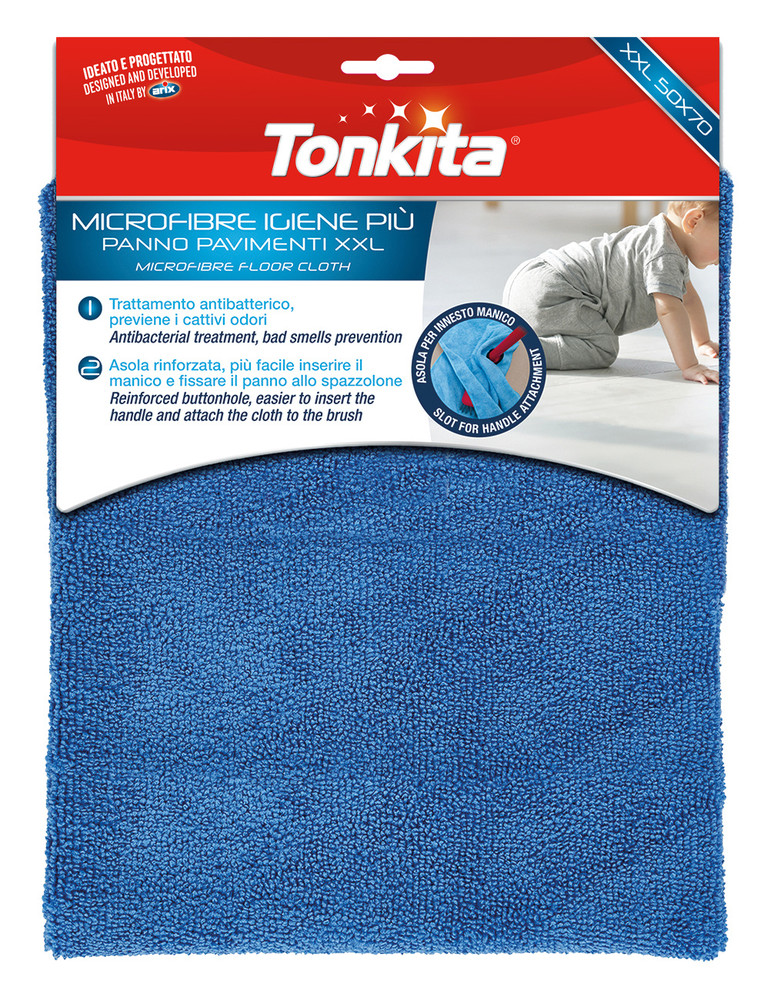 Panno Pavimenti XXL Tonkita In Microfibra Con Asola - Foto 1