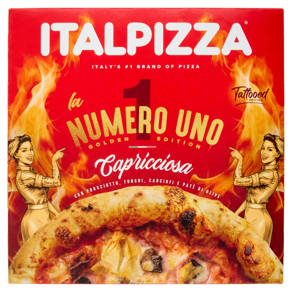 Pizza Capricciosa La Numero Uno Golden Edition Italpizza - Foto 1