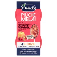 Purea Mela Integrale Lampone E Rabarbaro Melinda Purea Mela Integrale Lampone E Rabarbaro Melinda