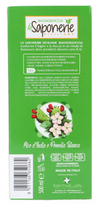 Bagnodoccia Fico D'india E Pomelia Bianca 500ml Le Saponerie Siciliane - Foto 2