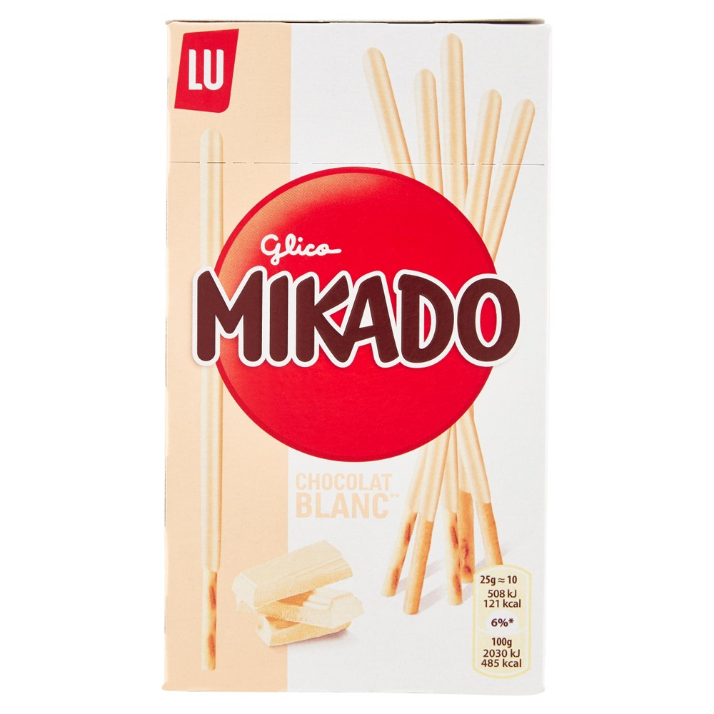 Biscotto White Choco Ricoperto Al Cioccolato Bianco Mikado - Foto 1