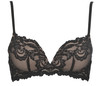 Reggiseno Push Up In Pizzo Senza Ferretto 3 Nero Infiore