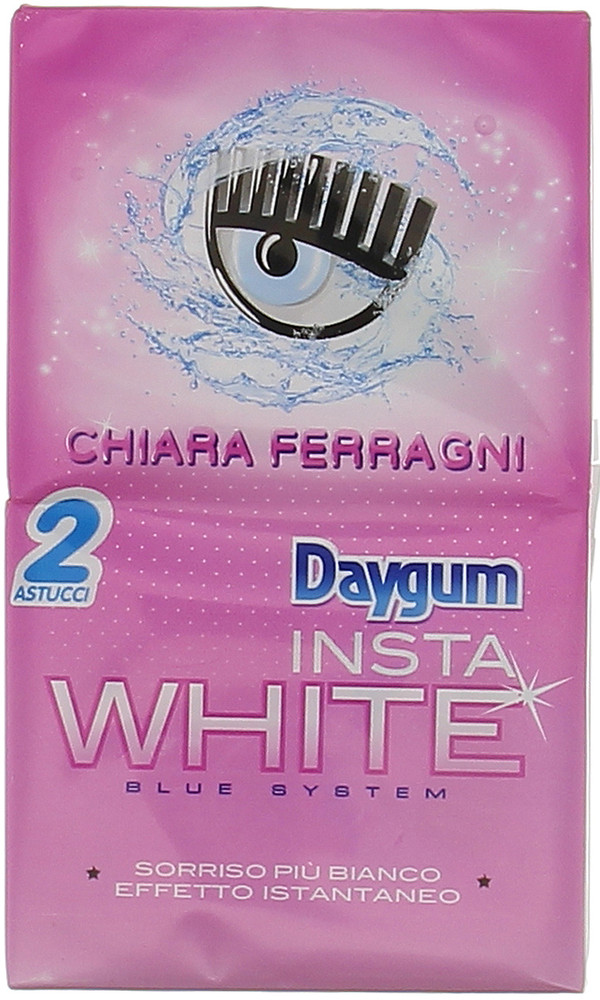 Chewingum Daygum Instawhite Chiara Ferragni