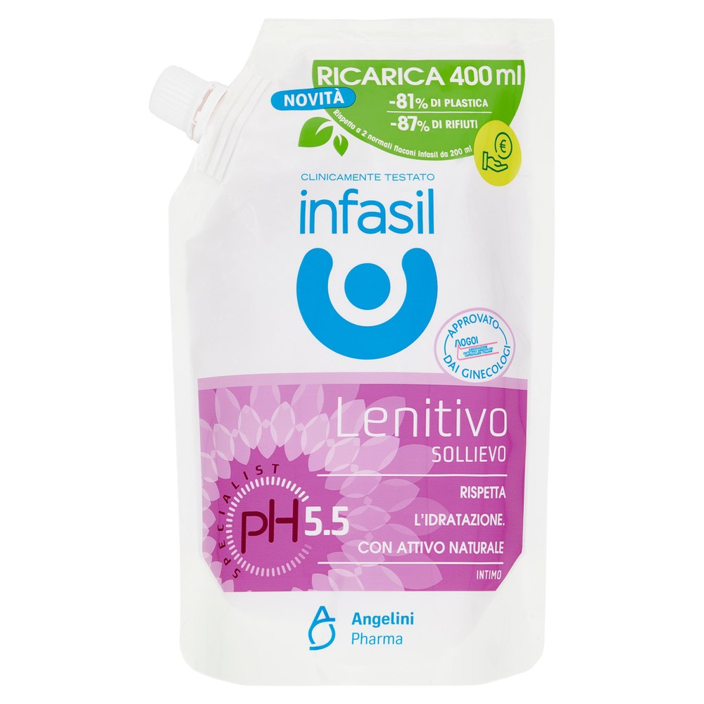 Detergente Intimo Lenitivo Ecoricarica Infasil - Foto 1