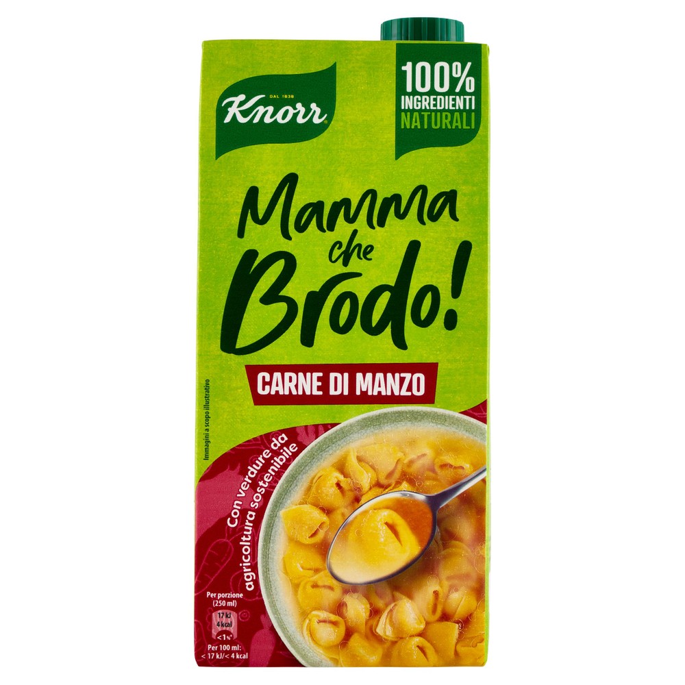 Brodo Di Manzo Mamma Che Brodo! Senza Glutine Knorr - Foto 1
