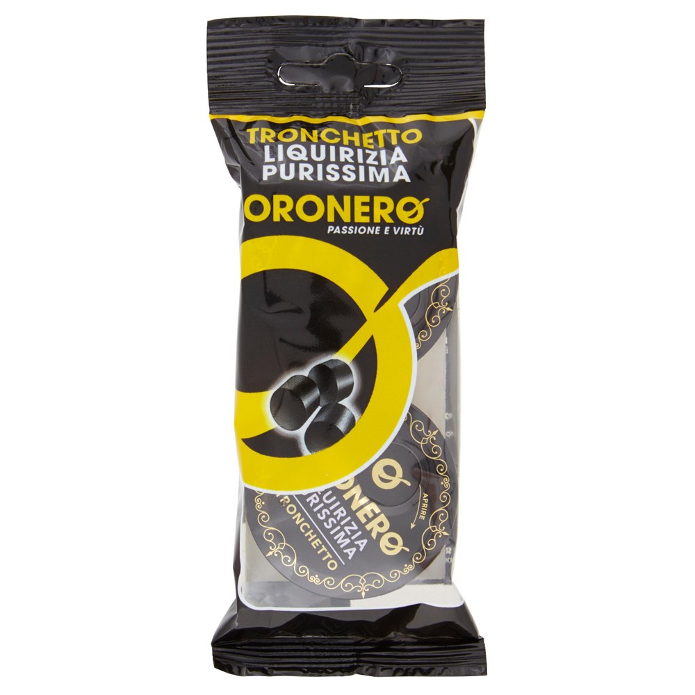 Caramelle Tronchetto Di Liquirizia Purissima 2x18g Oronero - Foto 1