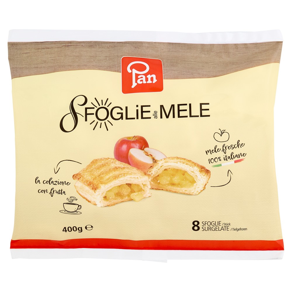Sfoglia Con Ripieno Di Mele Surgelata Pan - Foto 1