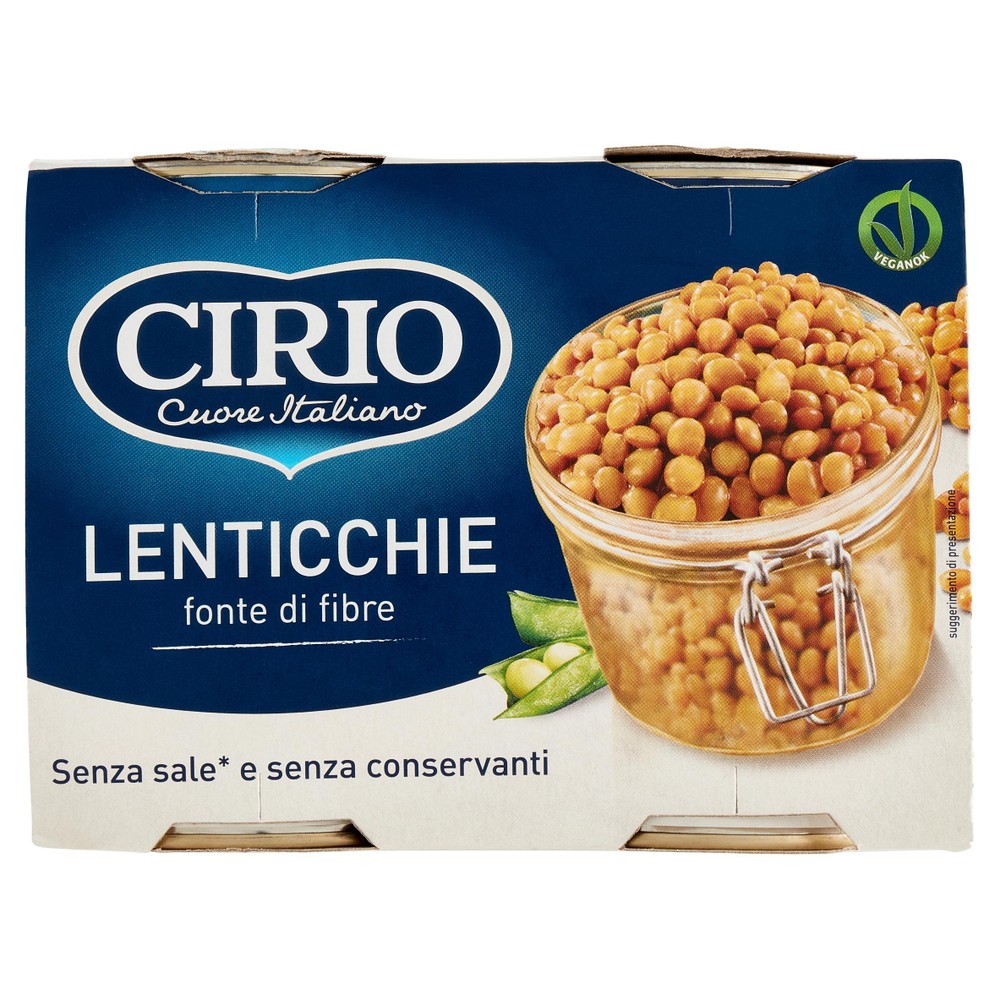 Lenticchie 2x410g Cirio - Foto 1