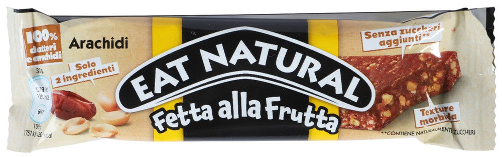 Barretta Soft Bar Arachidi Eat Natural - Foto 1