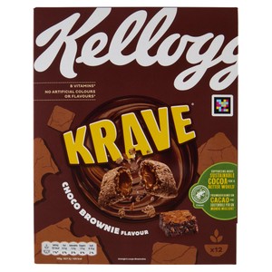 Cereali Choco Krave Brownie Ripieni Al Cioccolato Kellog's - Foto 1