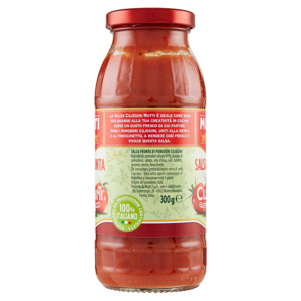 Salsa Pronta Di Pomodori Ciliegini Mutti - Foto 2