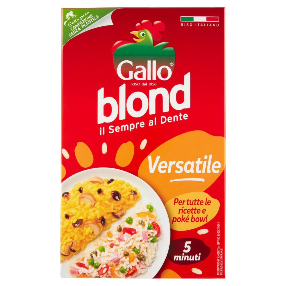 Riso Blond Veloce Versatile Riso Gallo