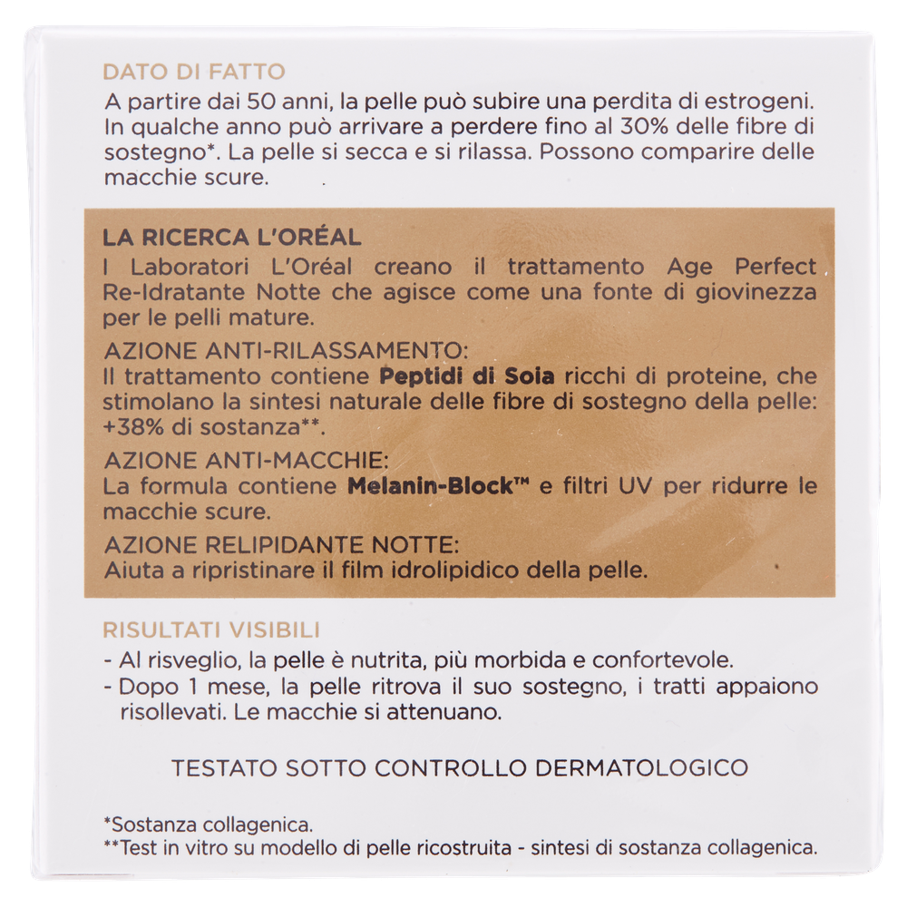Crema Viso Age Perfect Da Notte L'oreal Paris - Foto 3