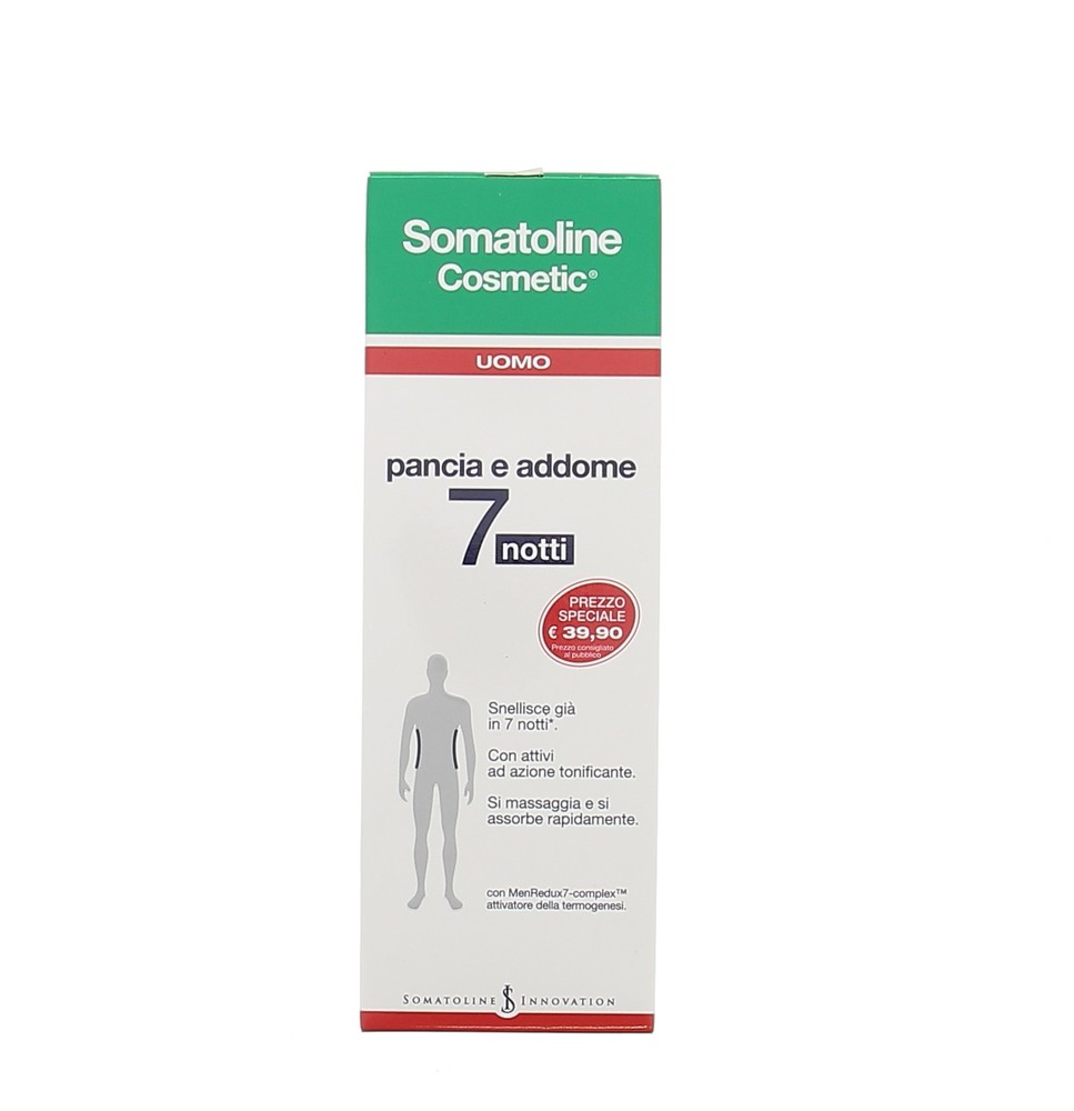 Crema Pancia E Addome 7 Notti Uomo Somatoline