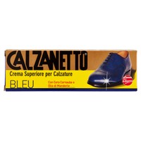 Calzanetto Lucido Bleu In Tubetto