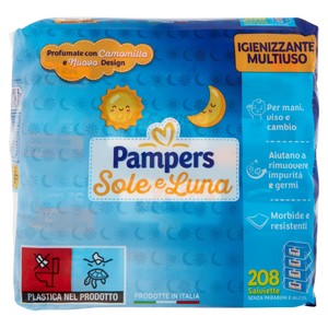 Salviettine Sole&Luna Pampers Conf.Da 4 X52 - Foto 1