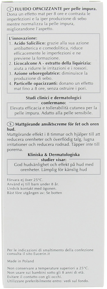 Fluido Opacizzante Dermopurifyer Eucerin - Foto 2