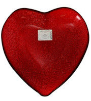 Piatto Cuore Rosso Cm.19,5 Piatto Cuore Rosso Cm.19,5