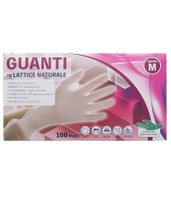 Guanti Lattice Monouso Talcati Taglia M Conf . Da 100 Guanti Lattice Monouso Talcati Taglia M Conf . Da 100