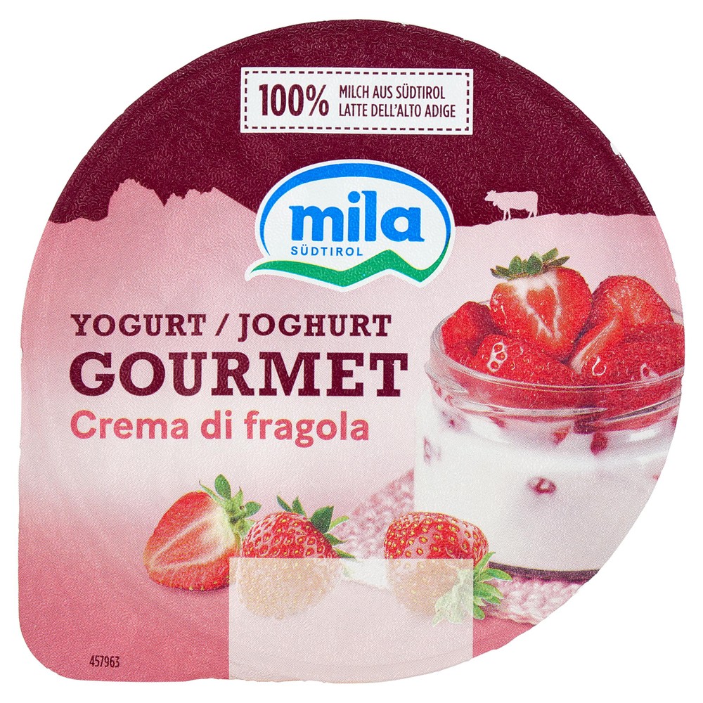 Yogurt Gourmet Crema Di Fragola Mila - Foto 1