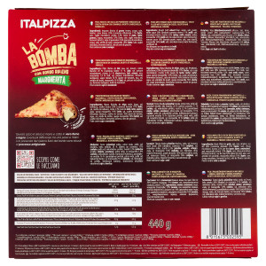 Pizza Margherita La Bomba 440g Italpizza - Foto 3