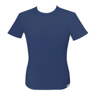 Maglia Intima Uomo Mezza Manica Girocollo S Blu  Delinea