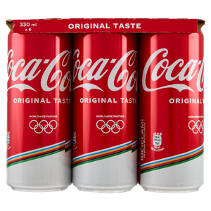 6 Lattine Coca Cola Regular - Foto 3