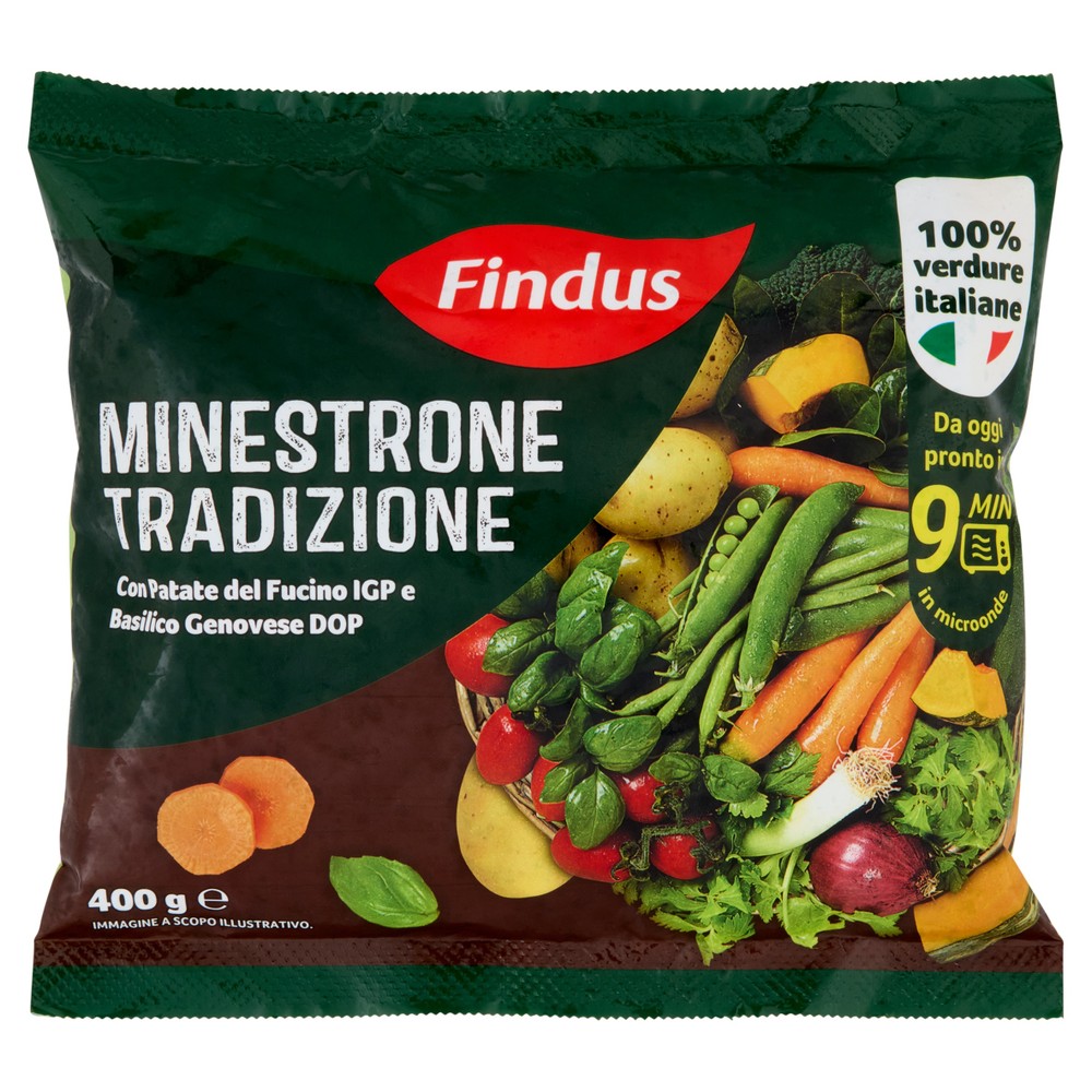 Minestrone Tradizione Verdure 100% Italiane Igp Dop Findus - Foto 1