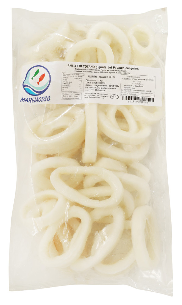 Anelli Di Totano Gigante Del Pacifico Congelati Kg.1 Maremosso - Foto 1