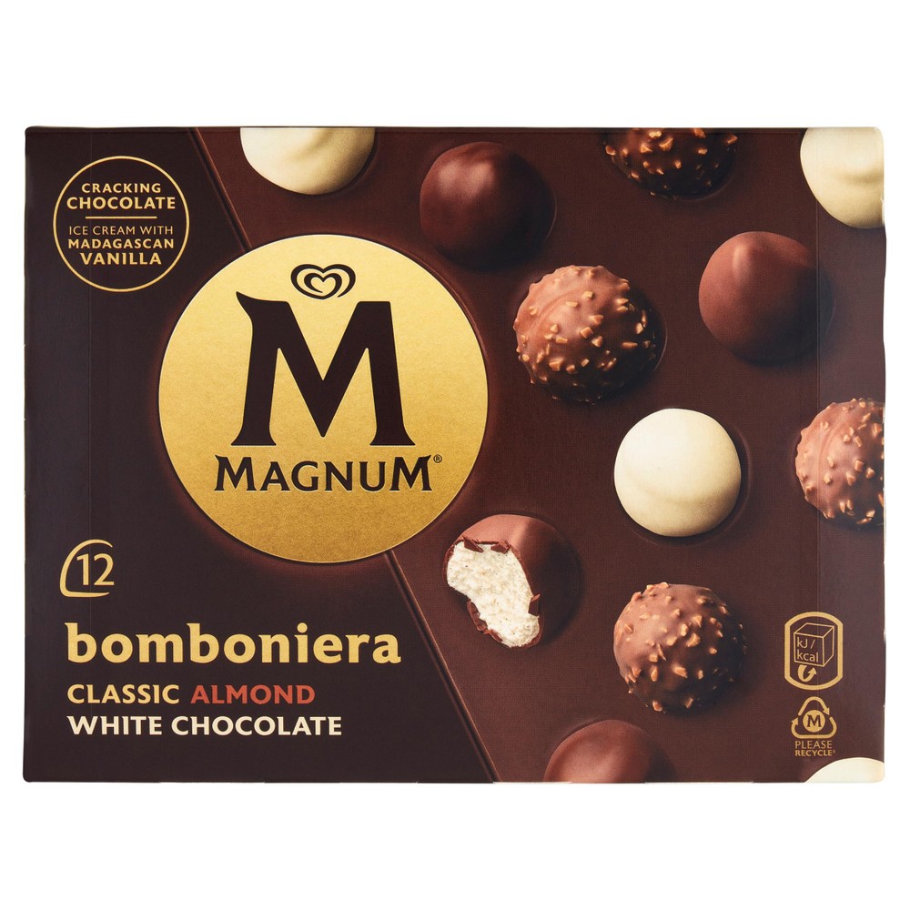 Bomboniera Classic Almond White Magnum Algida