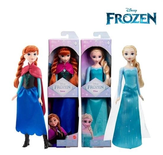 Disney Princess Elsa Fashion Doll Bambole Assortite - Foto 1